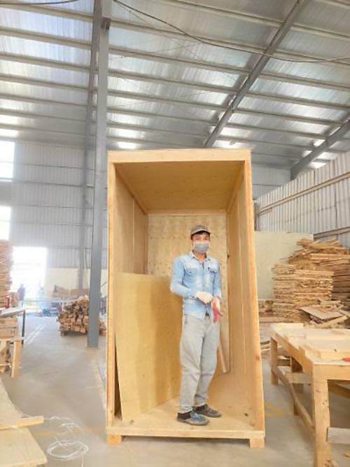 Thùng gỗ đóng hàng xuất khẩu - Công Ty Cổ Phần ENVI Việt Nam